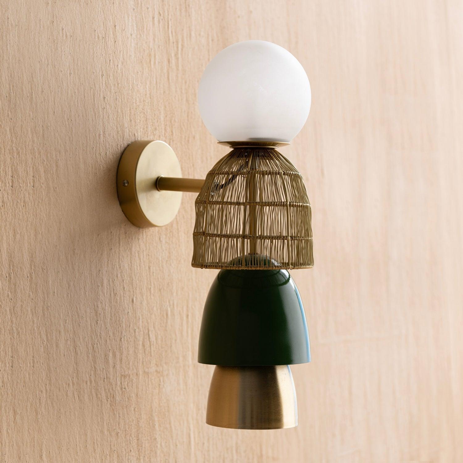 Totem Wall Lamp with Bulb| Fancy Wall Lights for Living Room | Decorative Wall Lights