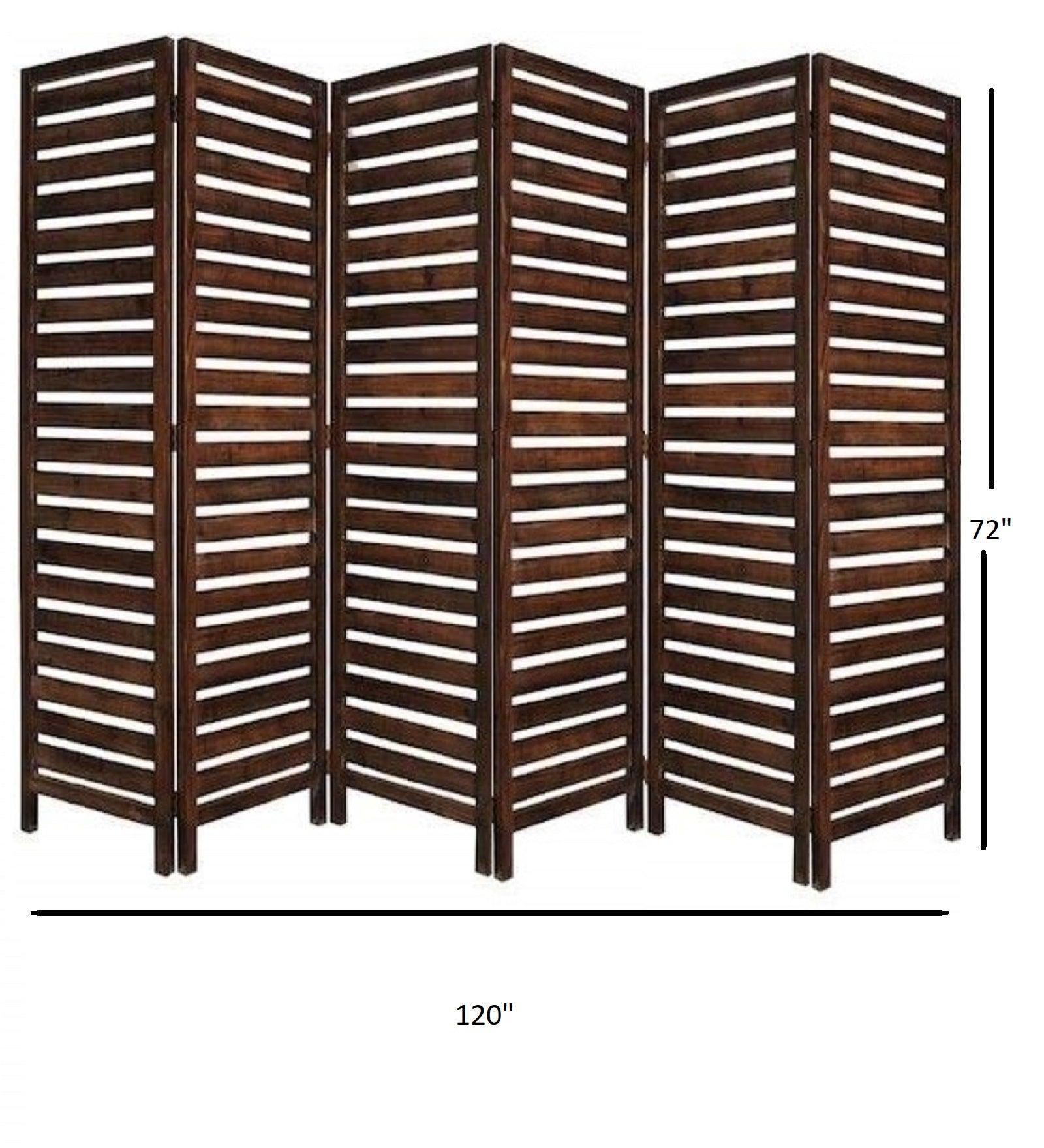 Stylish Panel MDF Jali Room Partition in Mango Wood