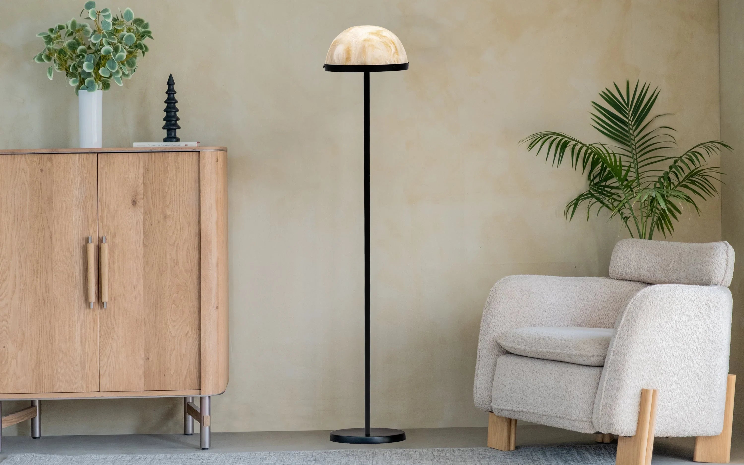 Crater Floor Lamp