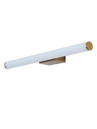 Long Horizontal Pipe 12 Watt Warm White LED Vanity Light For Dressing Room & Bathroom