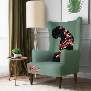 The Regal Roar wingback chair