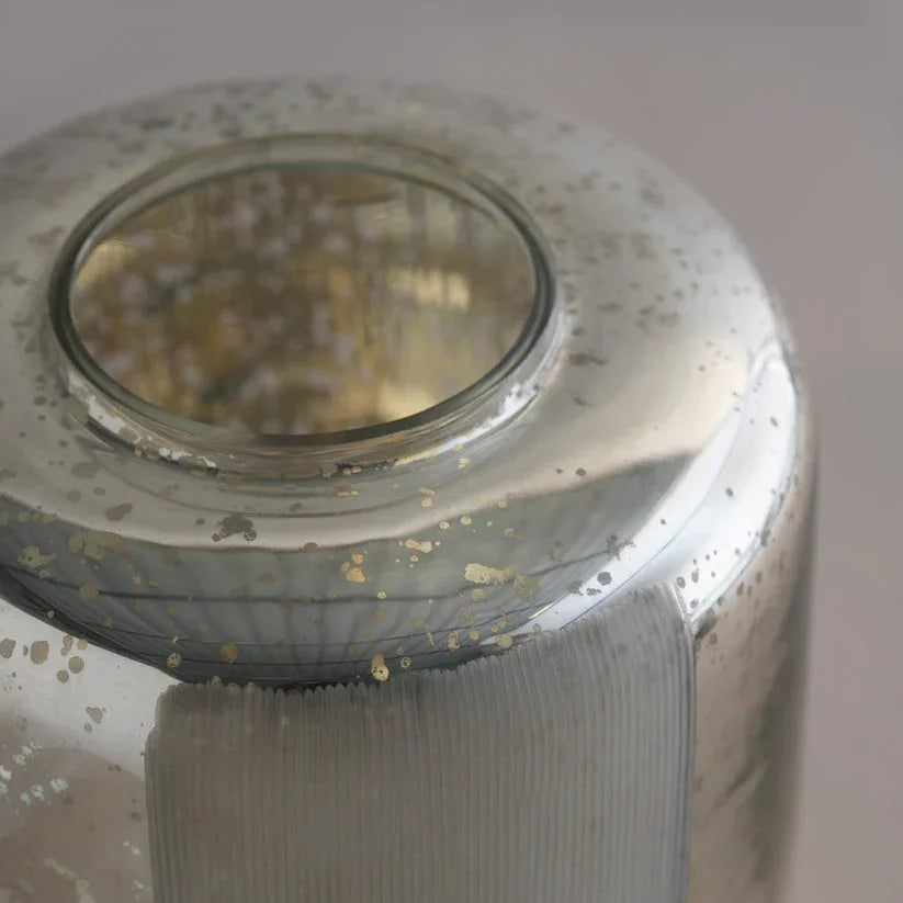 Silfr Vase | Sleek metallic décor vase