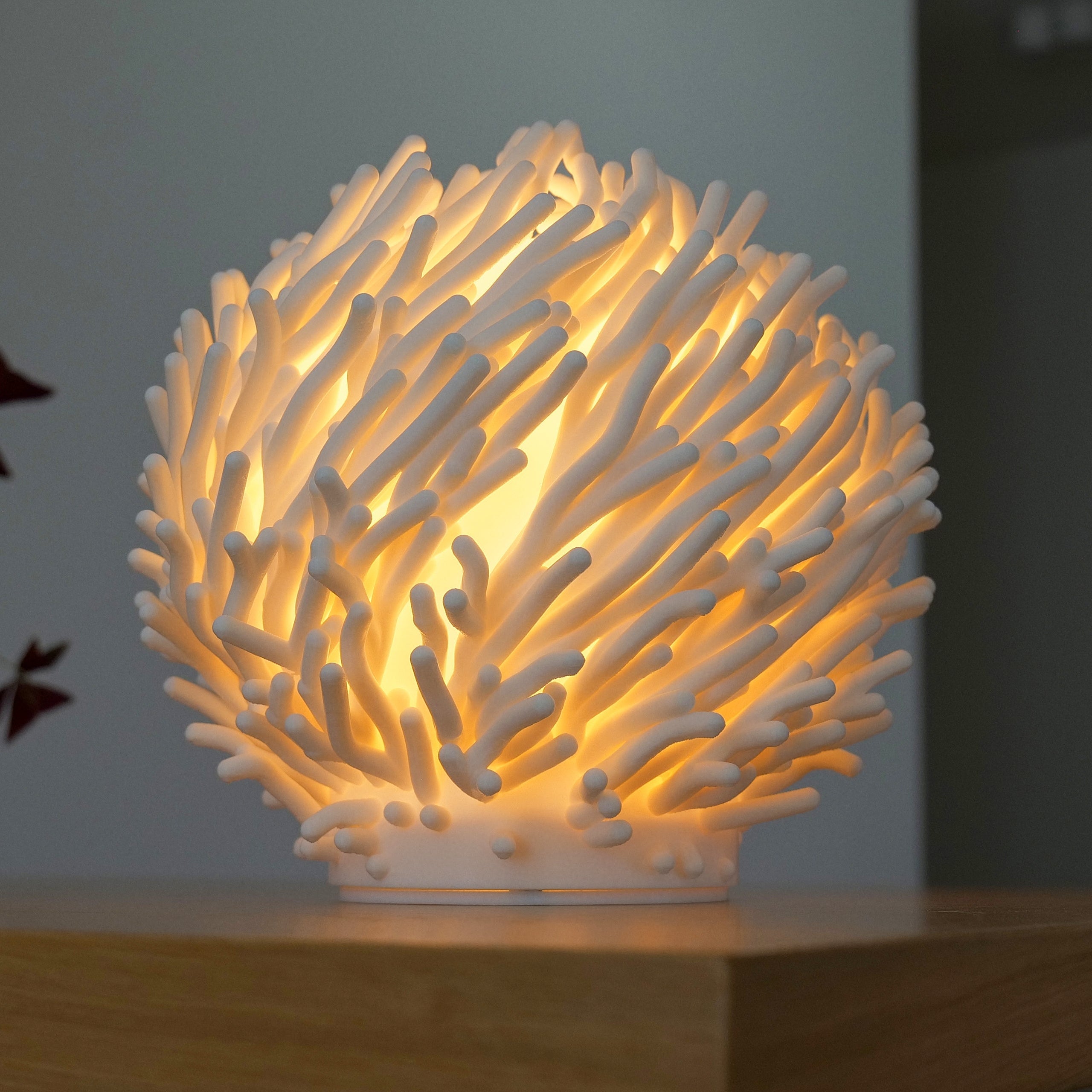 Coral Sculpted Lamp