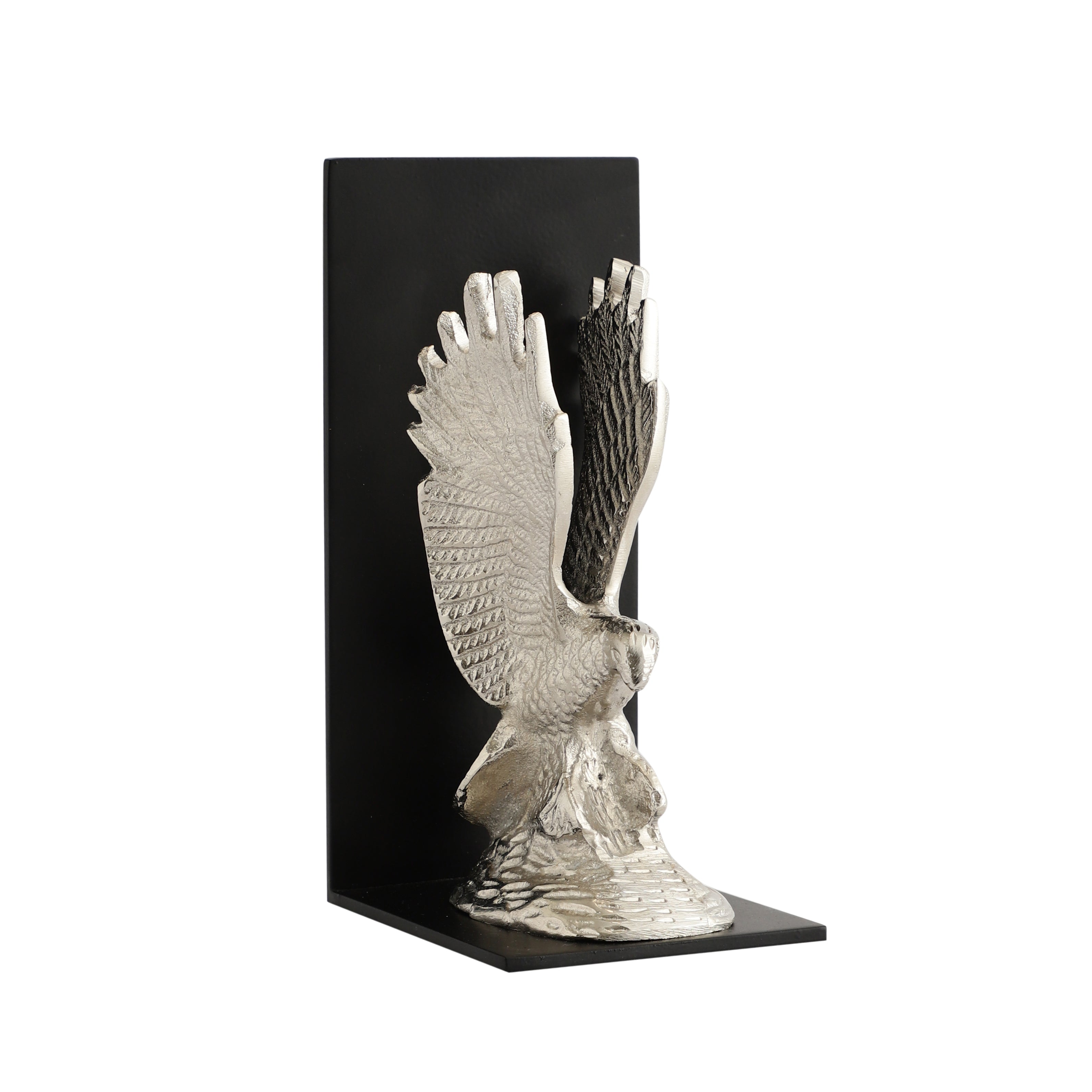 The Helion Pair Bookend Silver