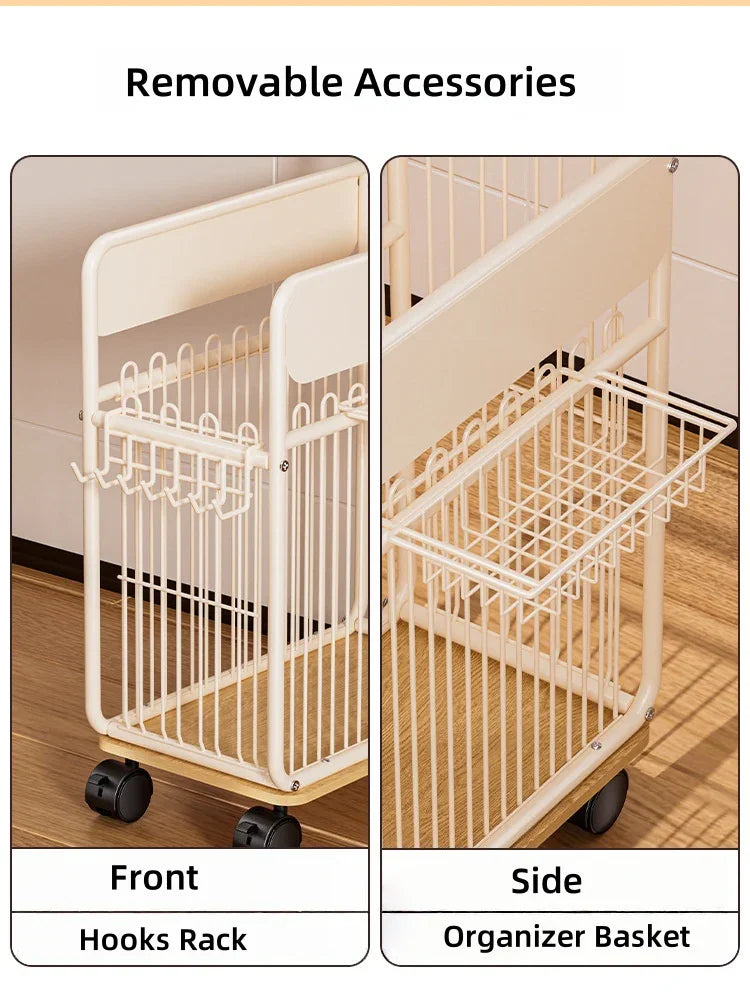 Yoga Equipment Storage Cart