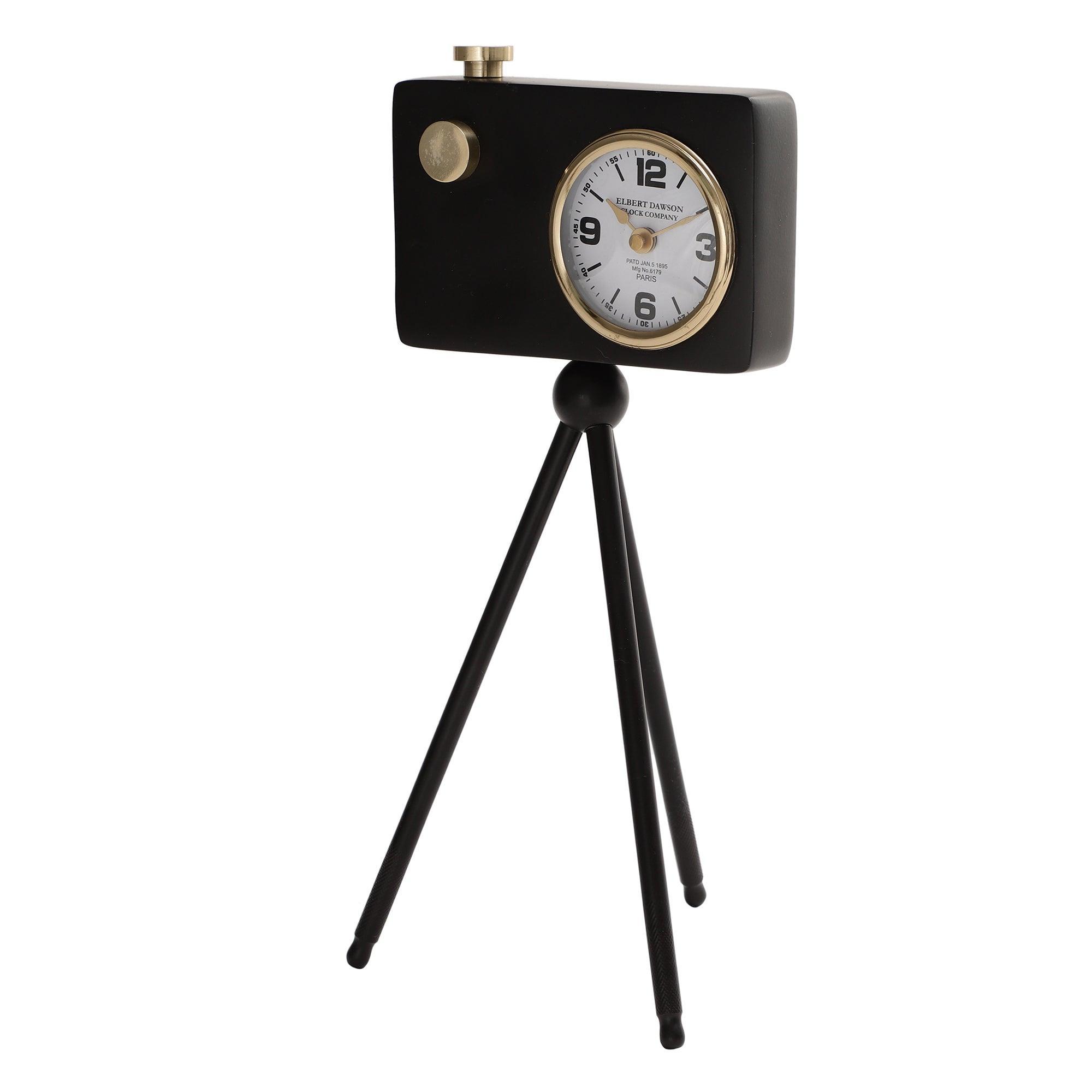 Cameratic Clock for Home Decor | Decorative Clock for Table