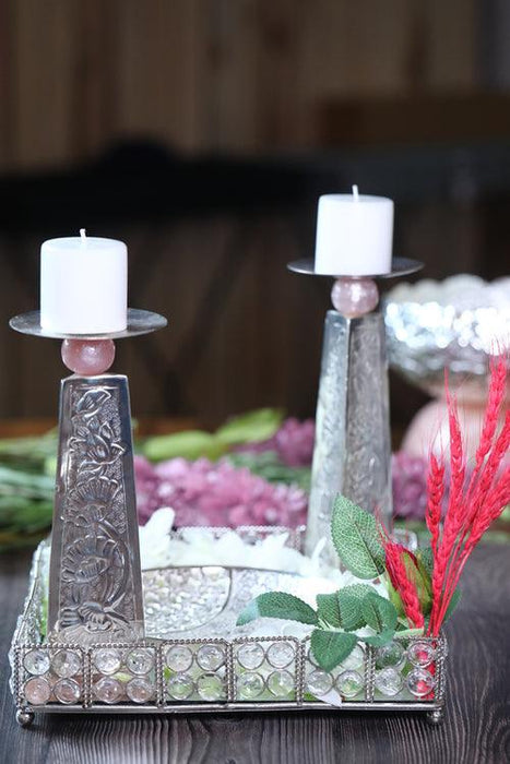 Candle Stand Set Of 2