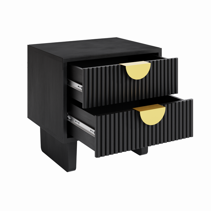 Ringo Bedside Table | Sleek & Designer Wooden Nightstand