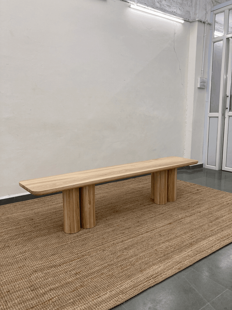 Glogem Bench | Solid Ash Wood