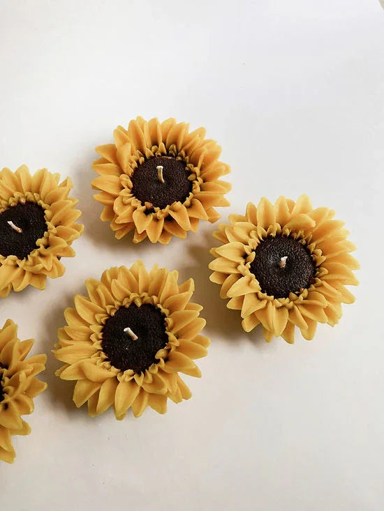Sunflower Candle
