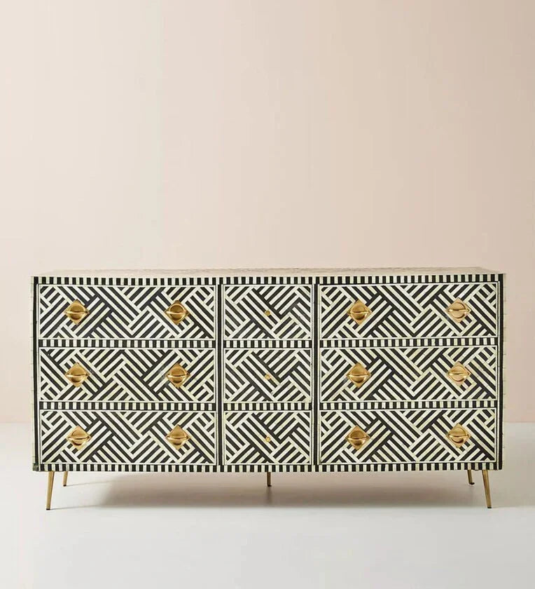 Inlay Sideboard - Chevron