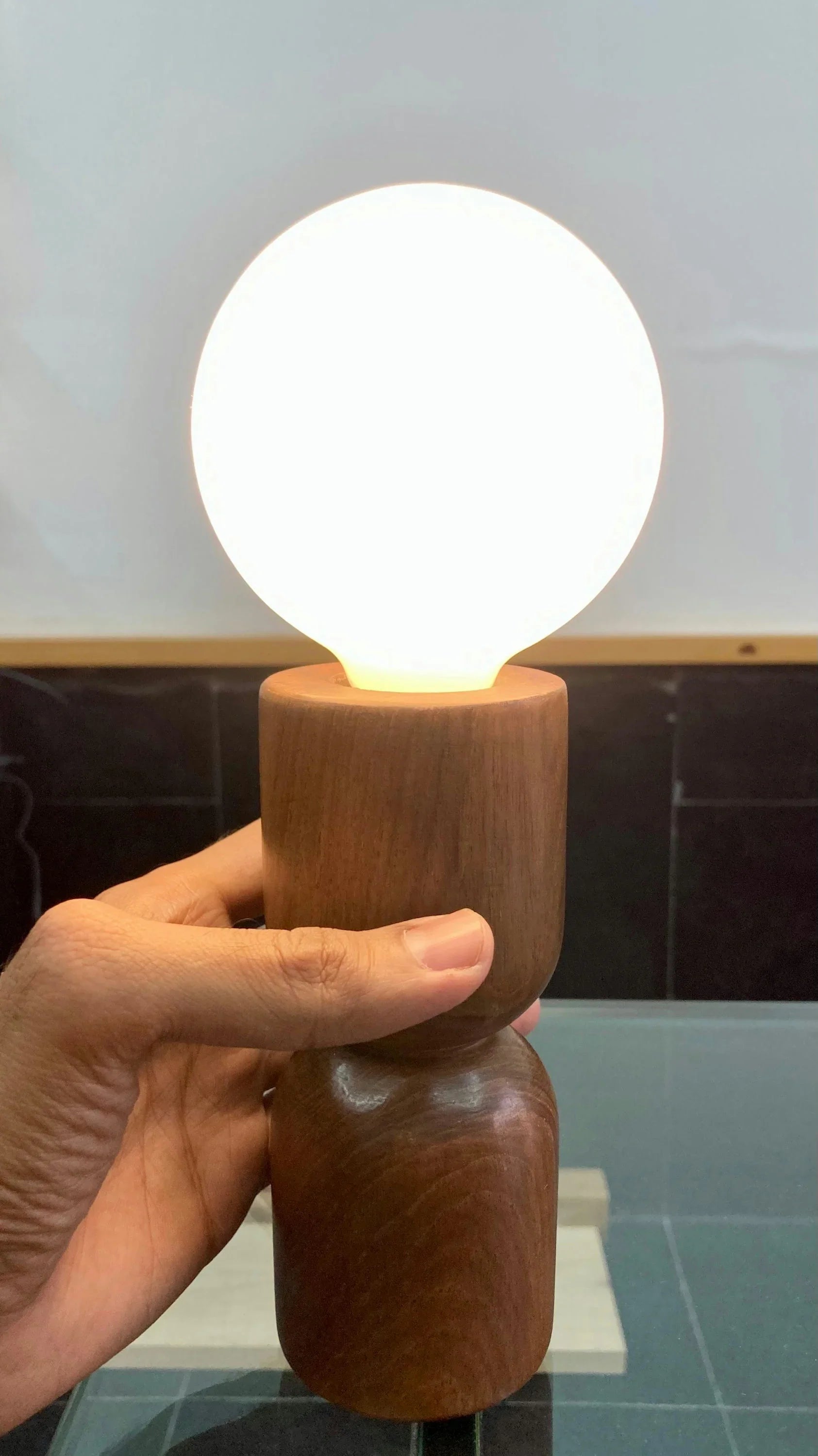 Tulit Table Lamps for Living Room | Tea Wood Designer Home Decor Lamp