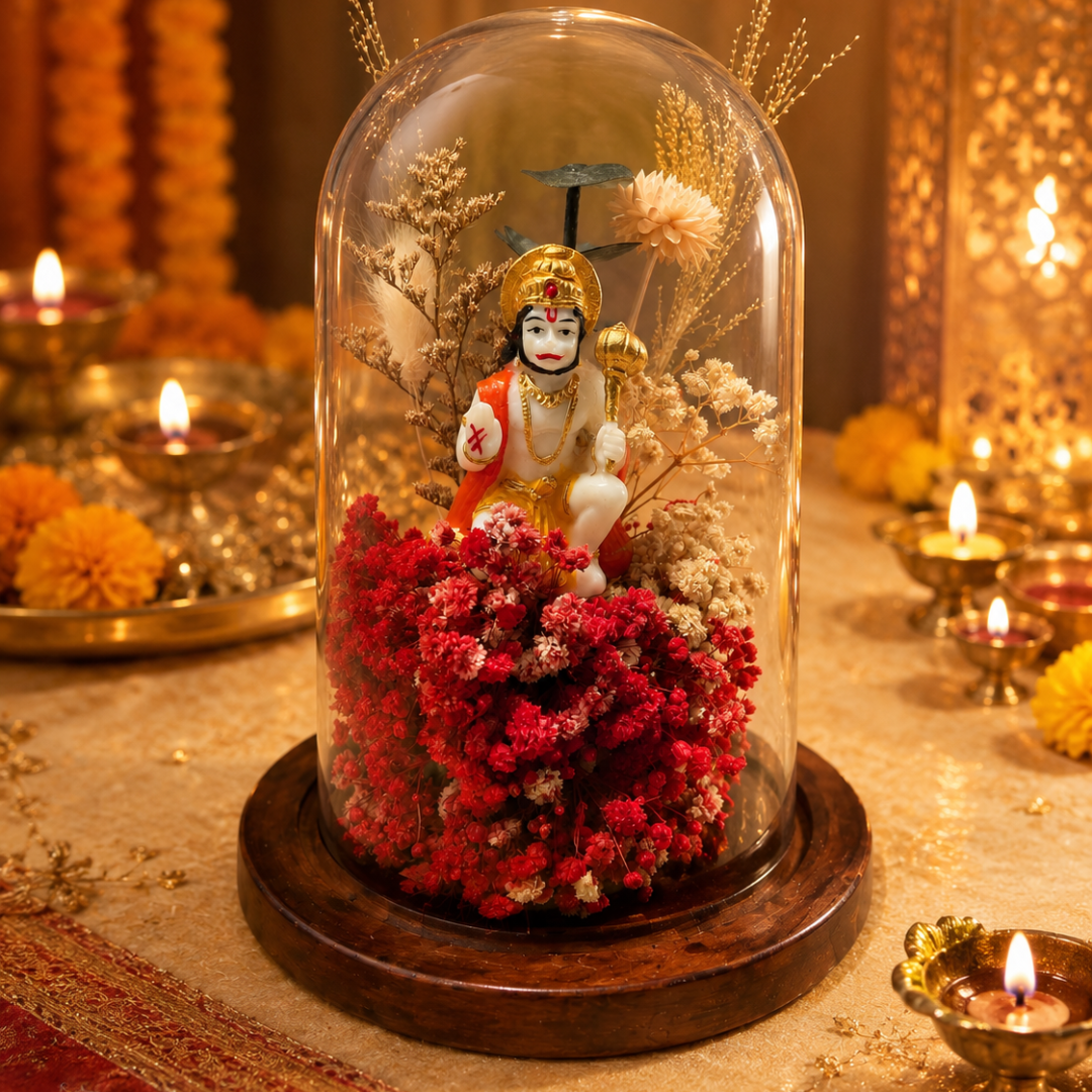 Hanuman Blessings Sacred Decorative Dome