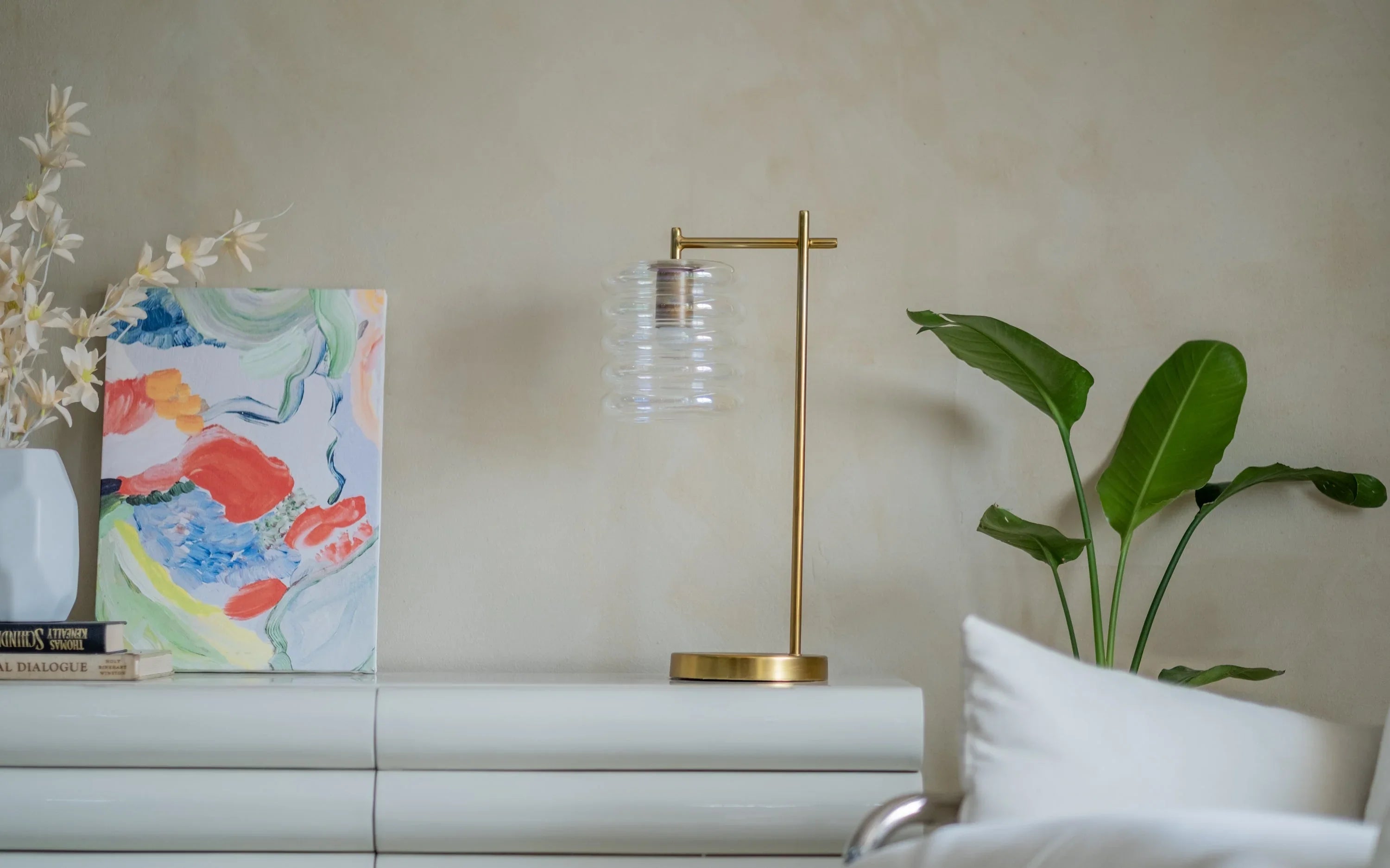 Unio Table Lamp | Mild Steel and Glass