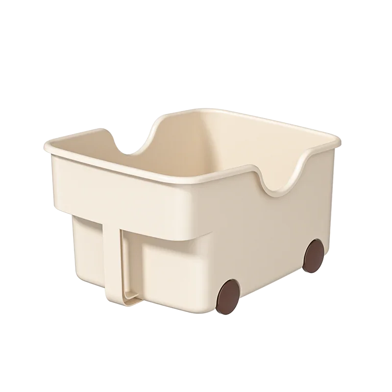 Multi-Utility Basket With Wheels Set Of 2)