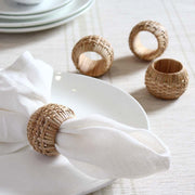 Ceon Napkin Ring Set of 4 | Rattan