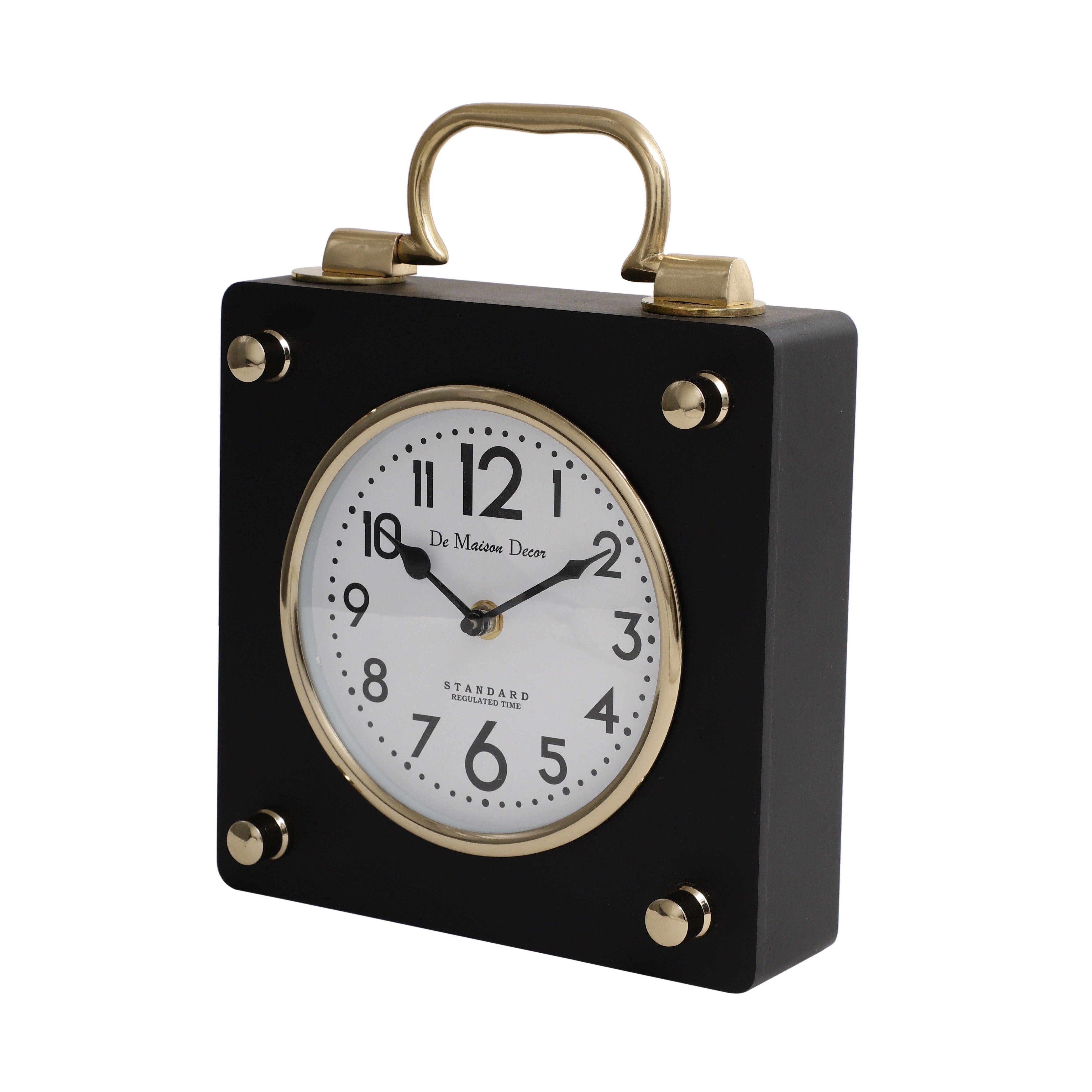 Cube Keeper Clock | Modern Cube Clock | Vintage Clocks | Unique Design clock for Home & Office