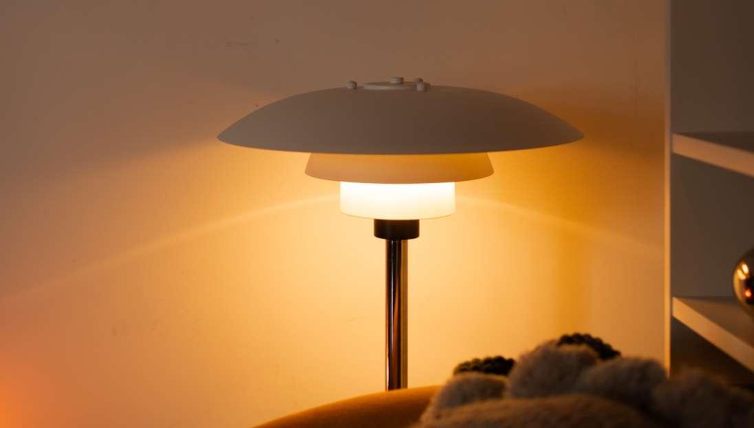 Modern Table Lamp for Living Room | Bedside Table Lamp with LED Bulb