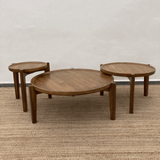 Waldo Coffee tables - Set of 3 | Solid teak wood
