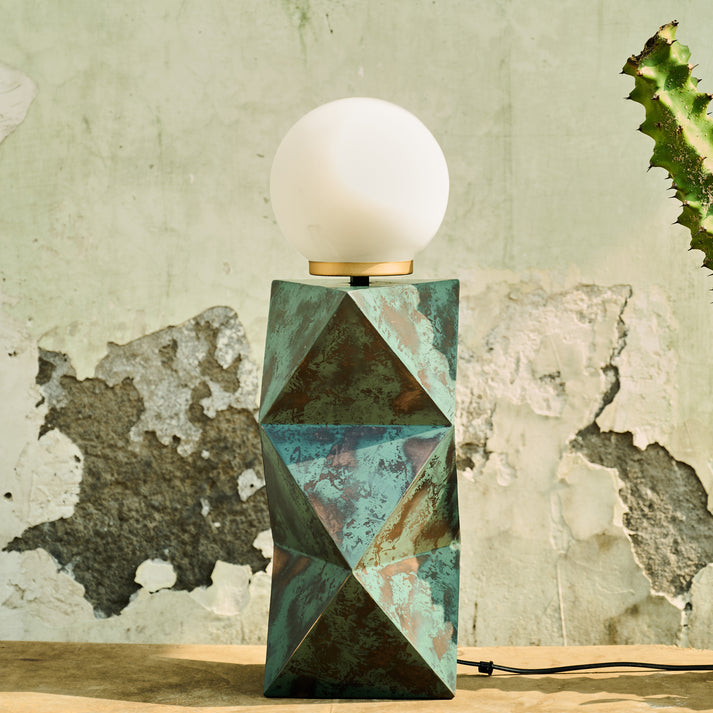Facet Table Lamp