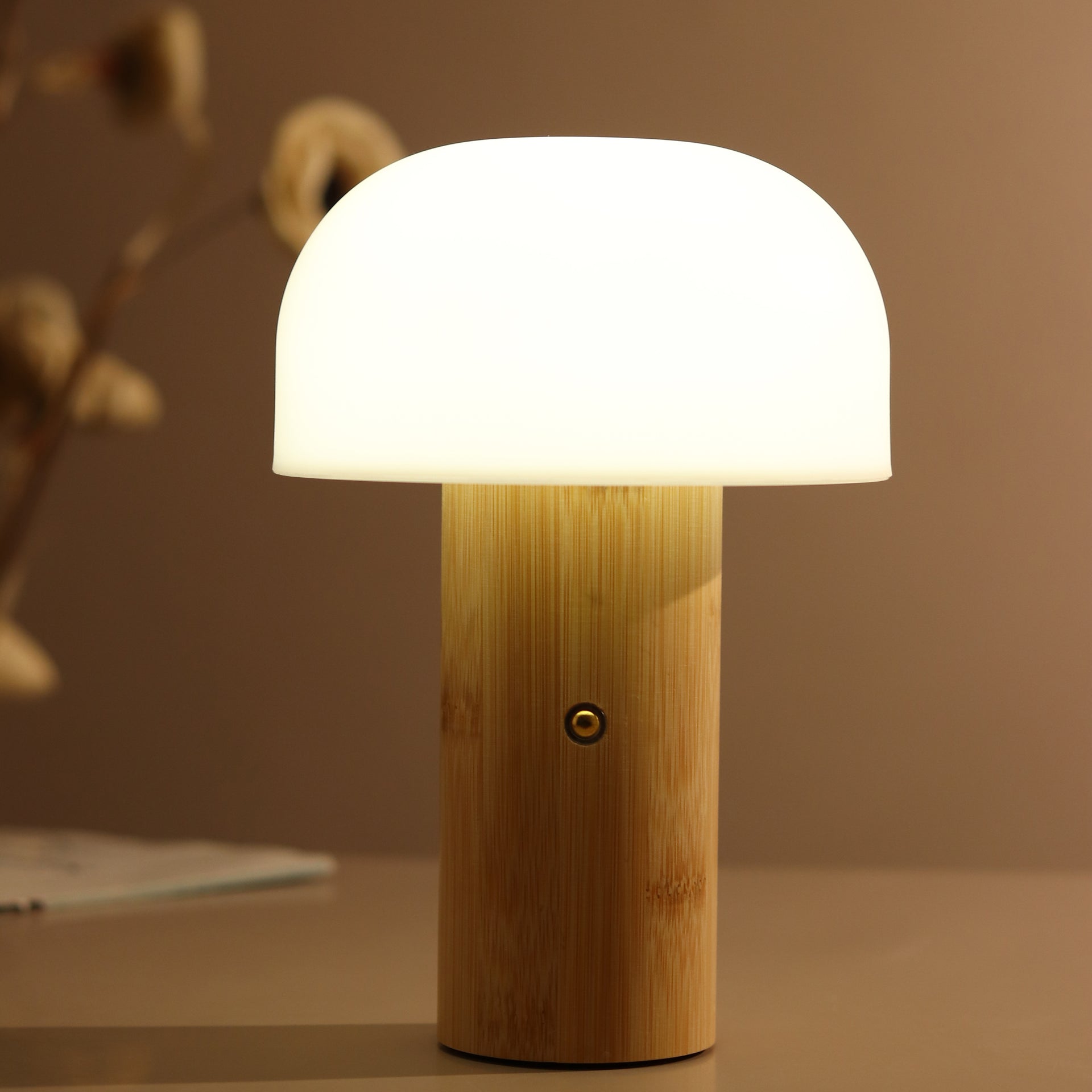 Mush Wood Lamp | Plastic & Bamboo