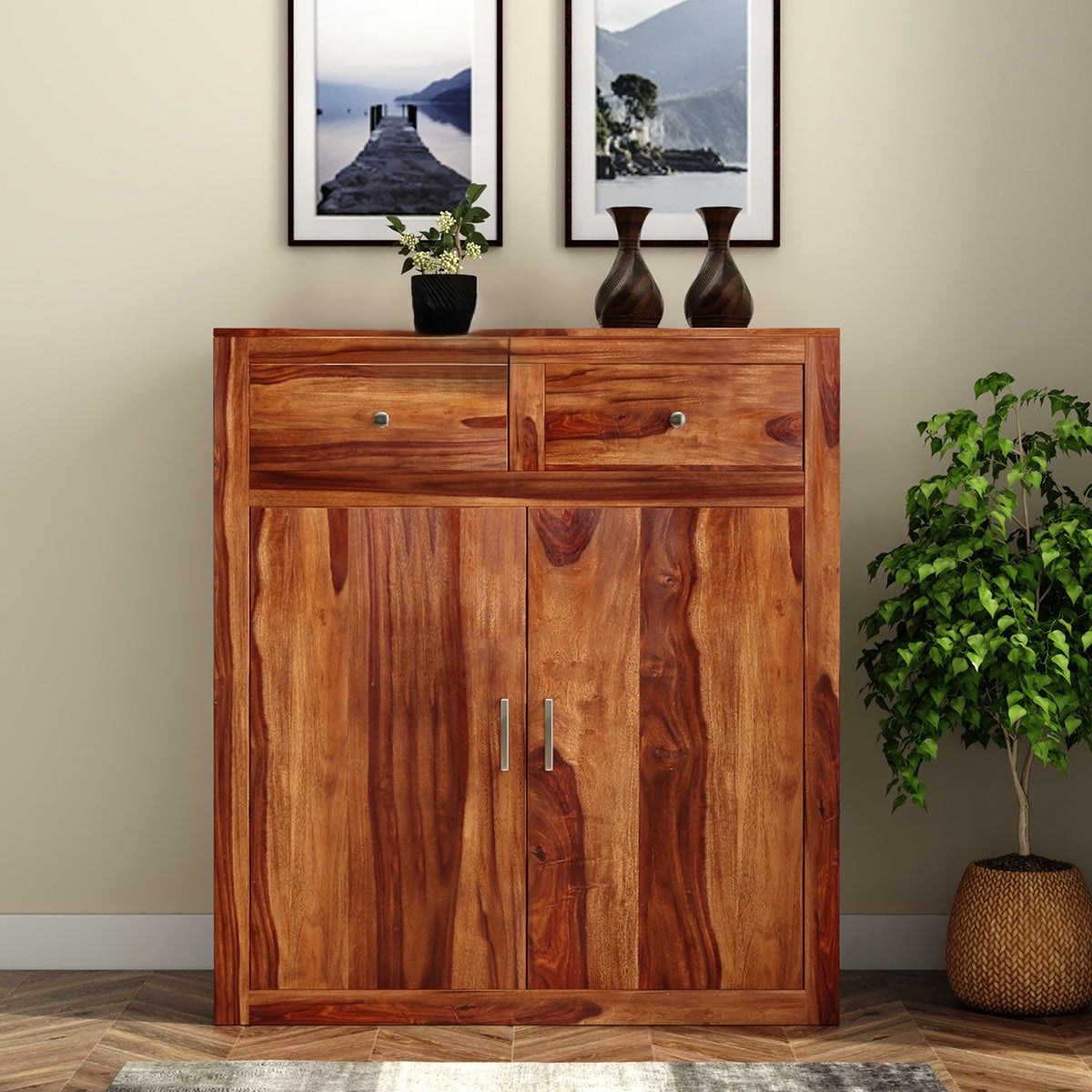 Mars Shoe Rack | Sheesham Wood