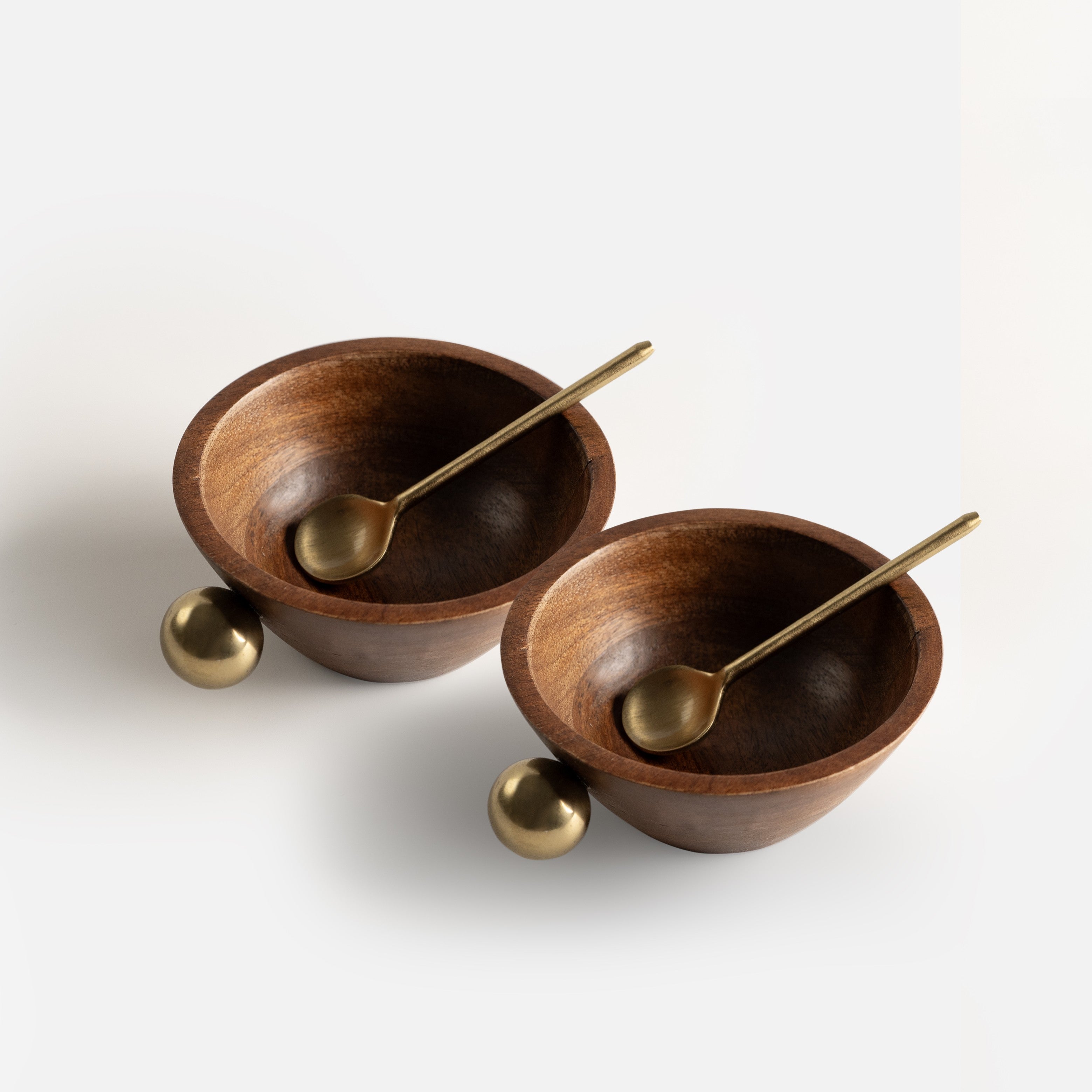 Ora Reet Mini Serving Bowls with Spoons (Set of 2)