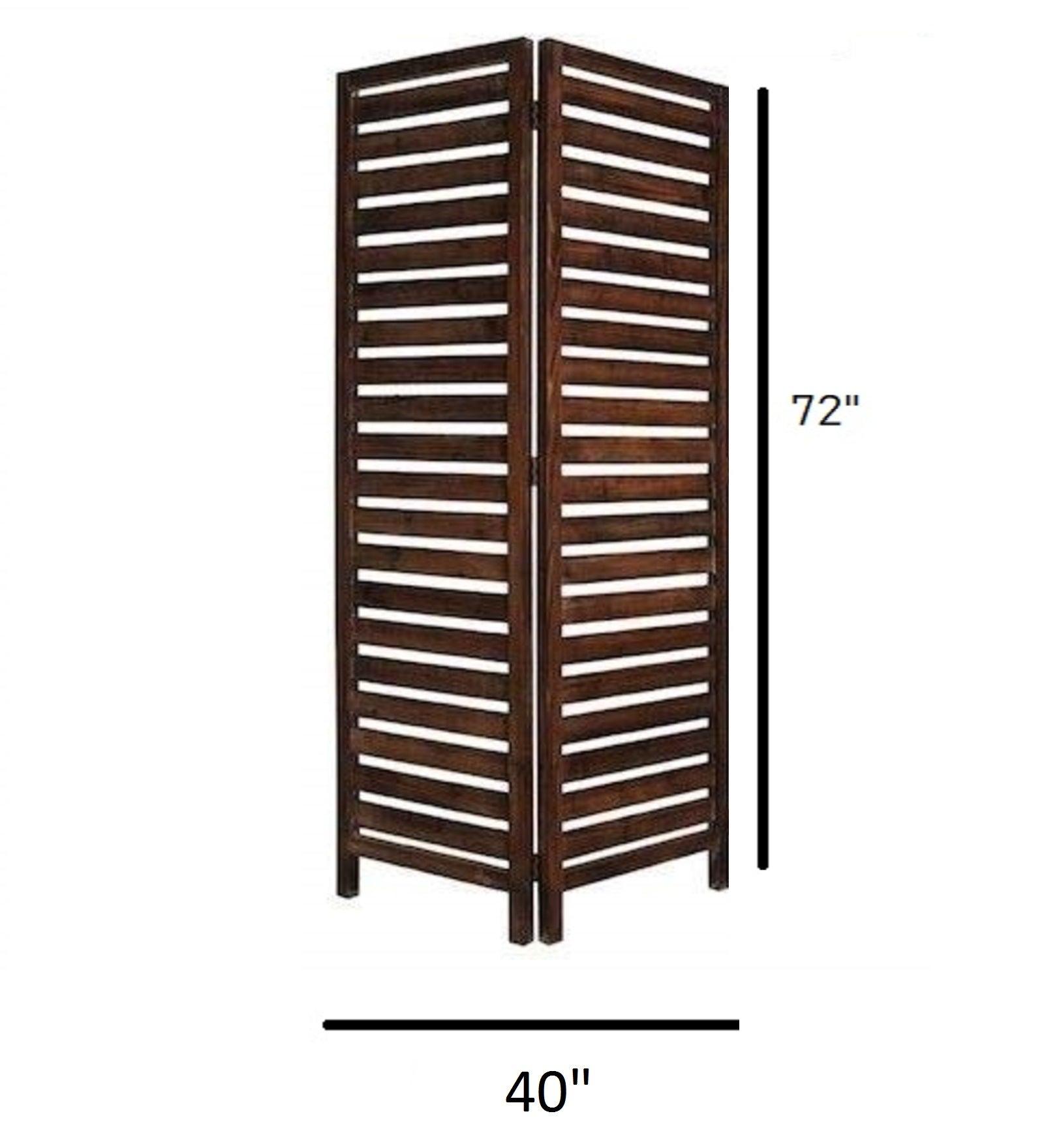 Stylish Panel MDF Jali Room Partition in Mango Wood