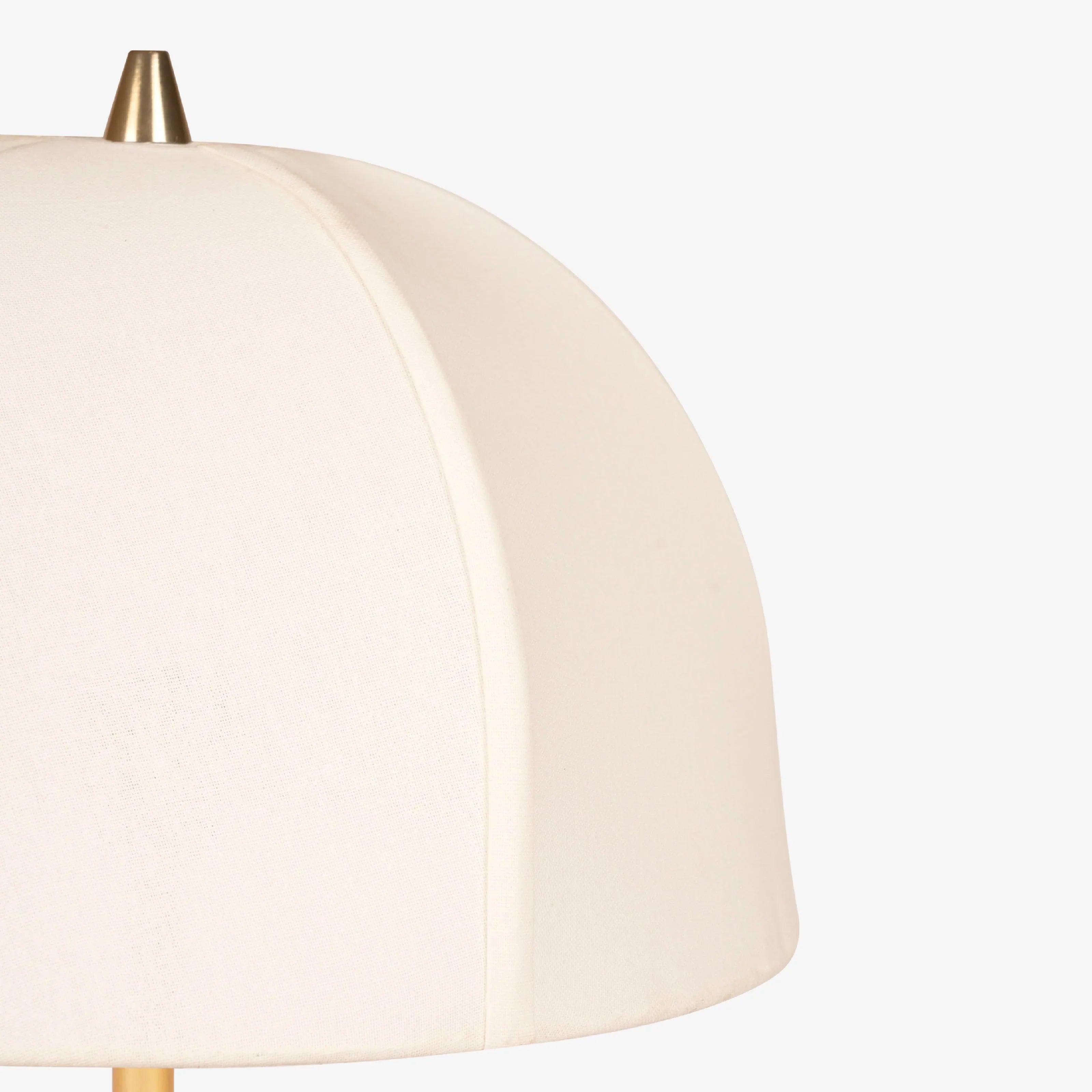 Ayra Floor Lamp | Brass Finish Minimalist Standing Lamp for Living Room & Bedroom