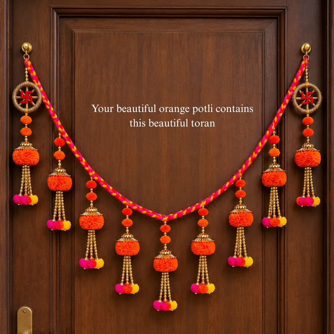 Rang Utsav Grand Orange Diwali Gift Basket
