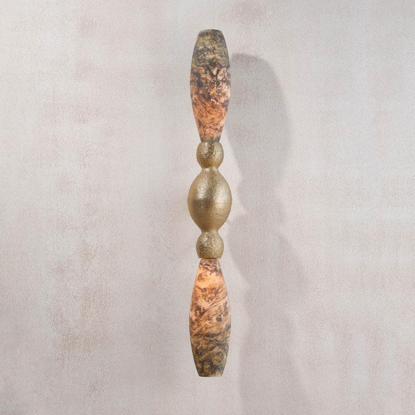 Bella Green Oval Double Casted Wall Lamp