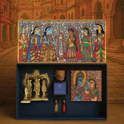 Ram–Sita Wedding Gift Box – Divine Love & Devotion Keepsake | Perfect for Wedding Gifting, Anniversary Presents & Festive Occasions