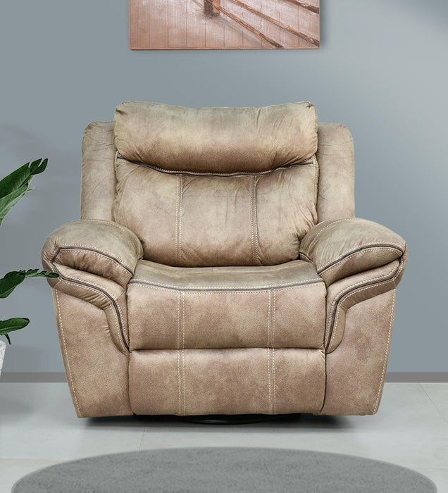 Comfort Royal Manual Recliner In Beige & Brown Colour