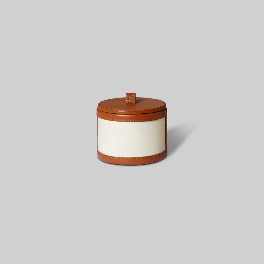 Leather Candle Holder