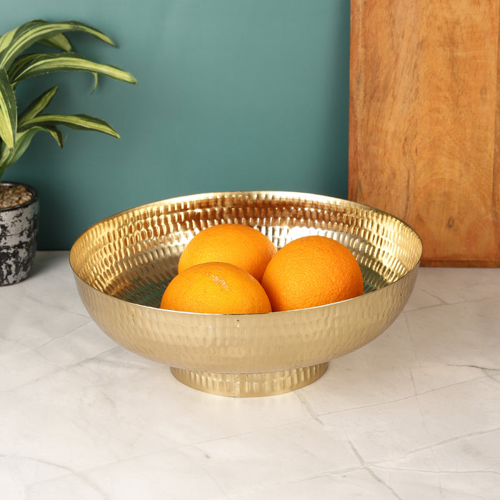 Gold Modern Decorative Fruit Bowl