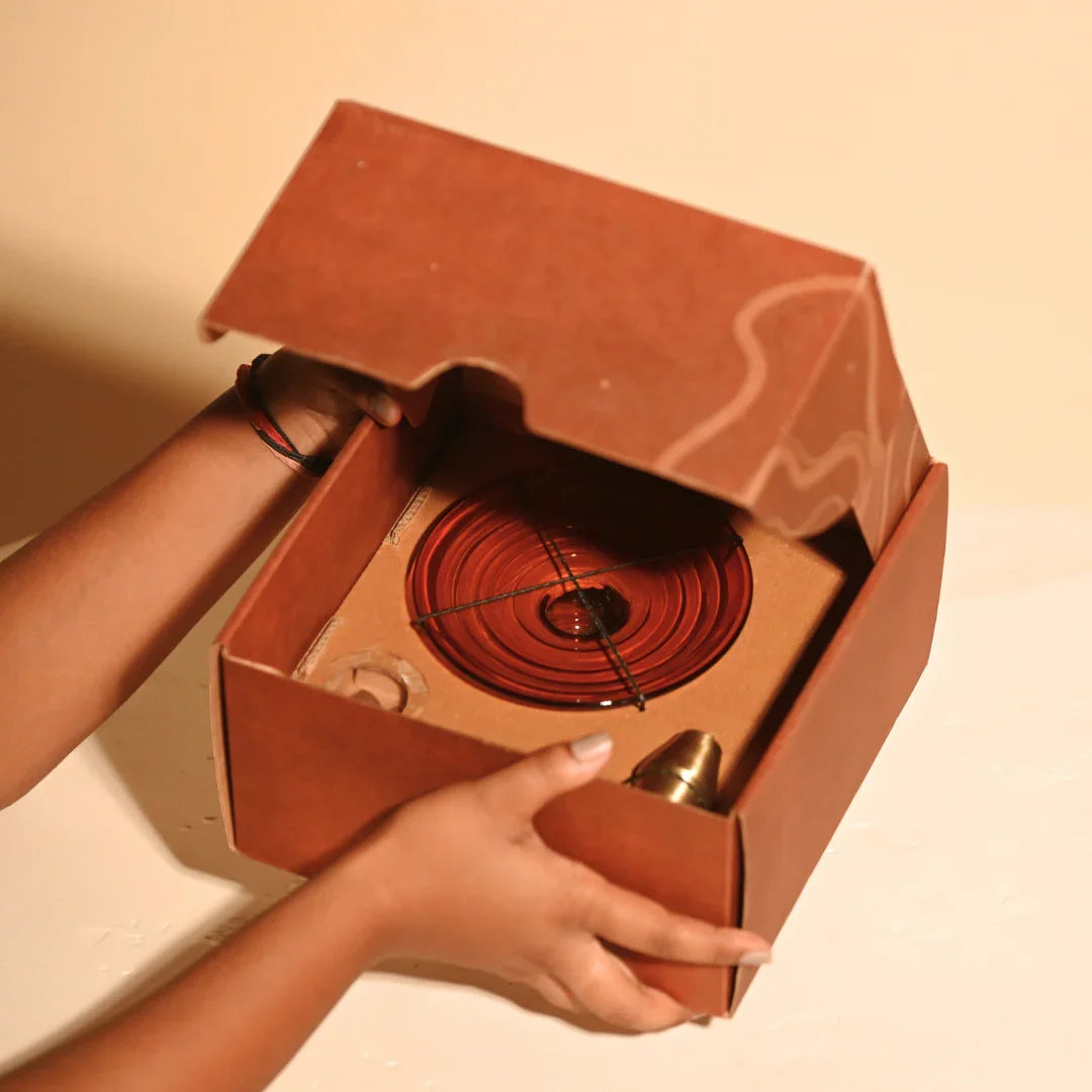 Incense & Sage Holder - Amber