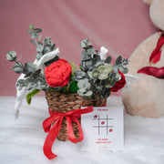Rustic Romance Bamboo Basket