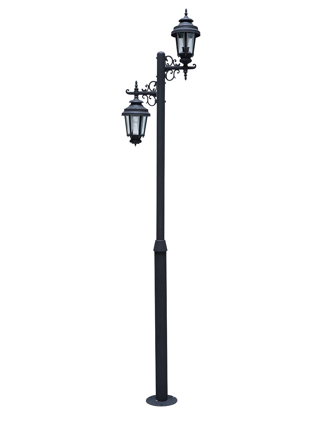 Victorian 8 Feet 2 Up and Down Light Outdoor Post Lamp