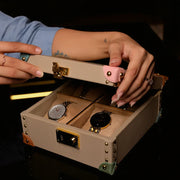 Rainbow watch box | Grey, blue, baby pink, brown, green