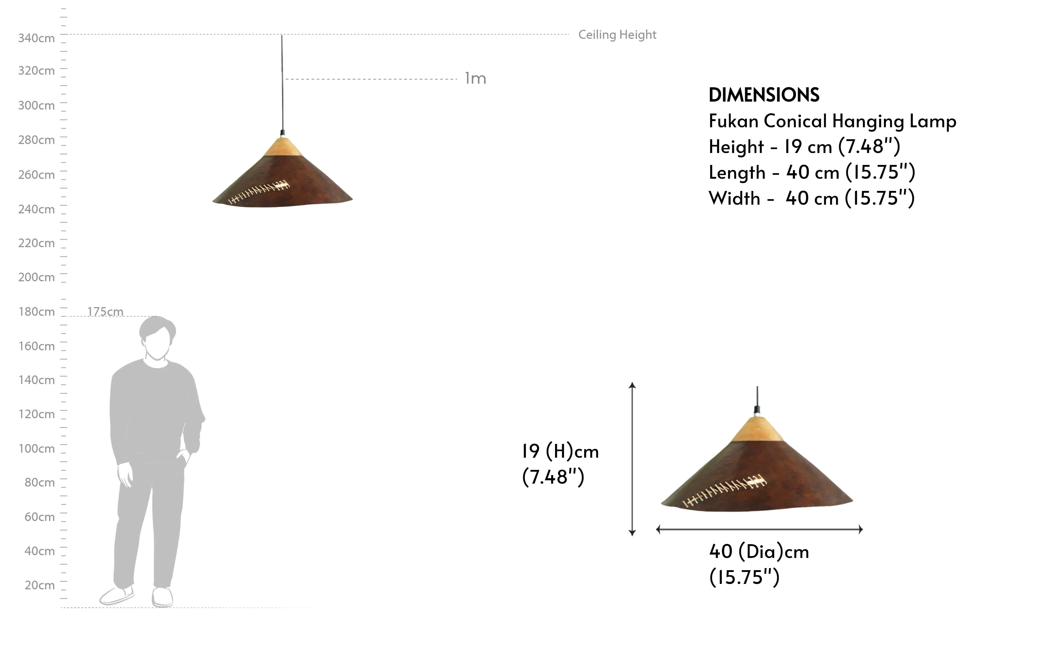 Fukan Conical Hanging Lamp