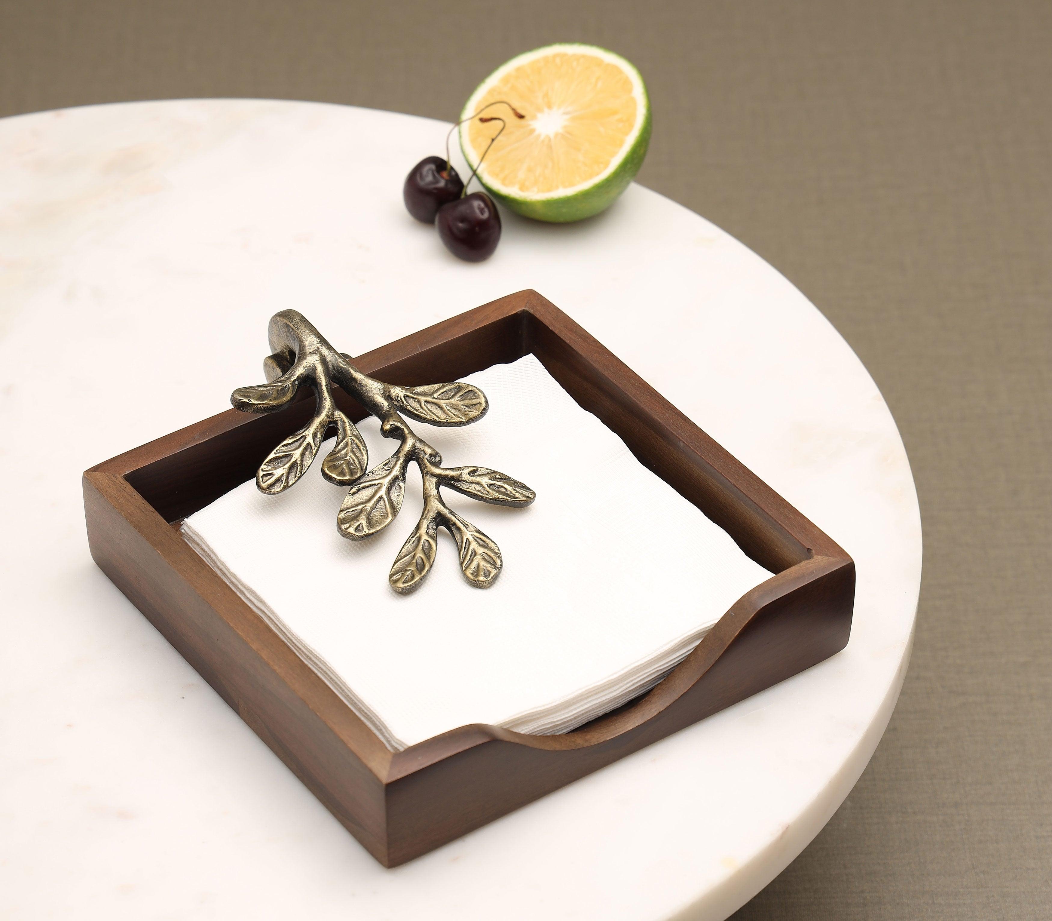 Essence of the Leaf Serviette Holder