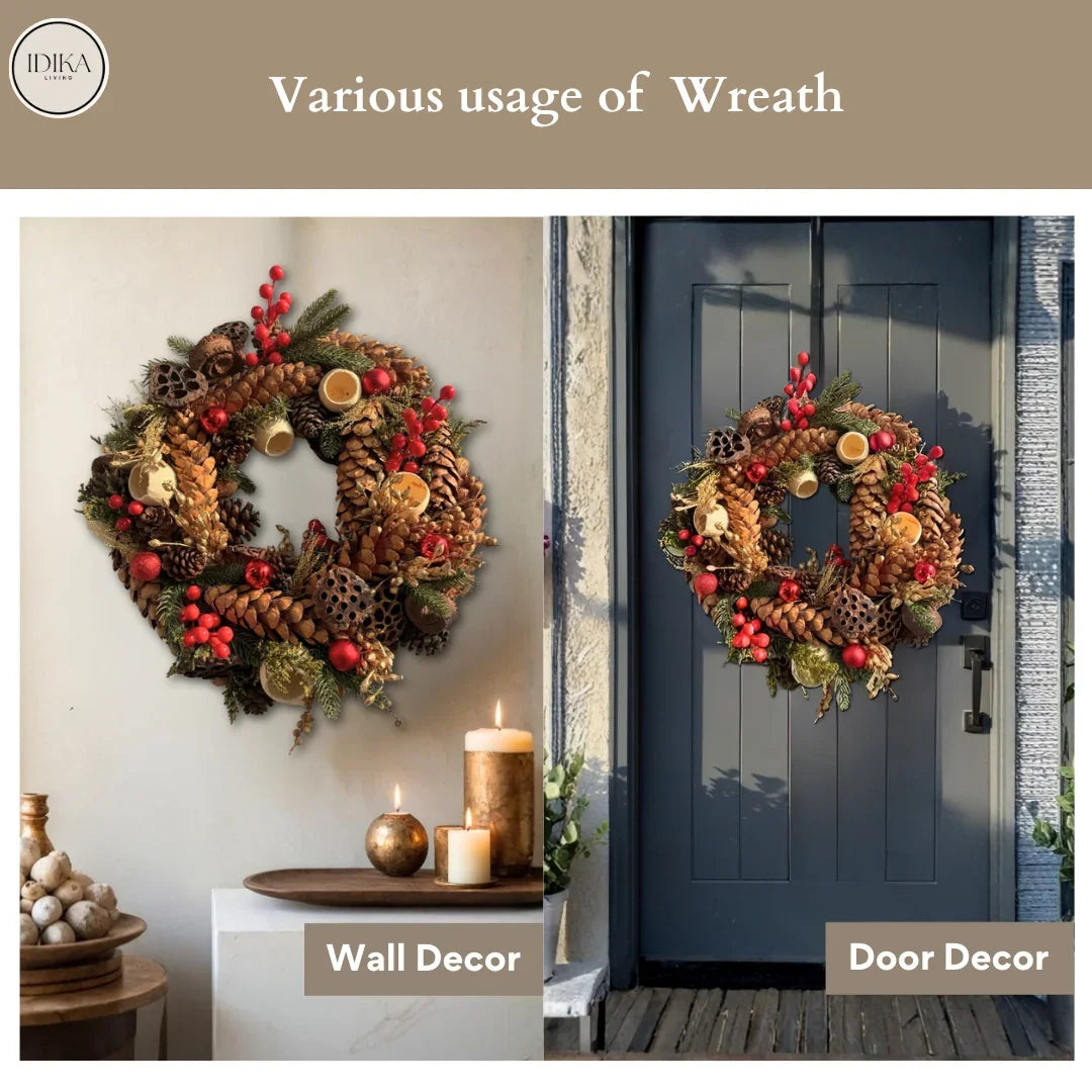 Dried Exotics Wreath | Multicolor