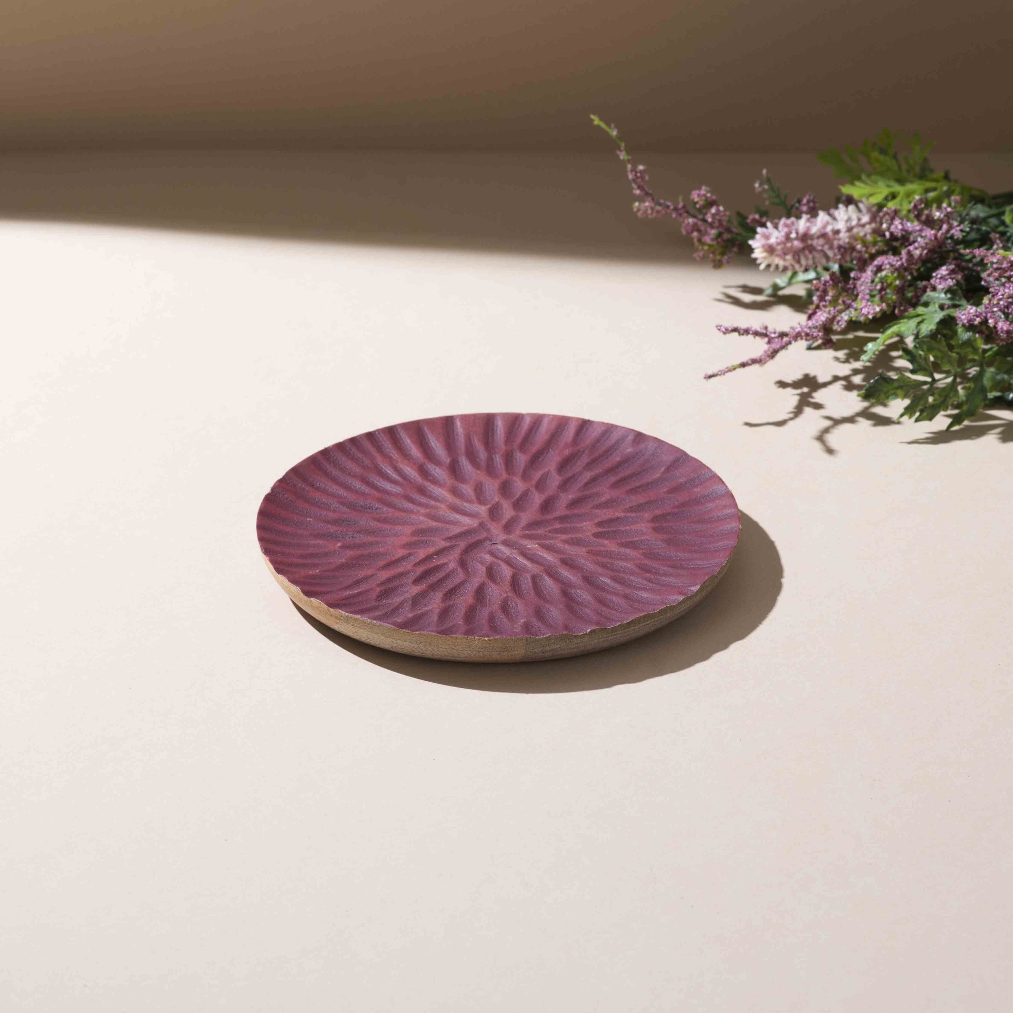 Elysian Petal Wooden Server