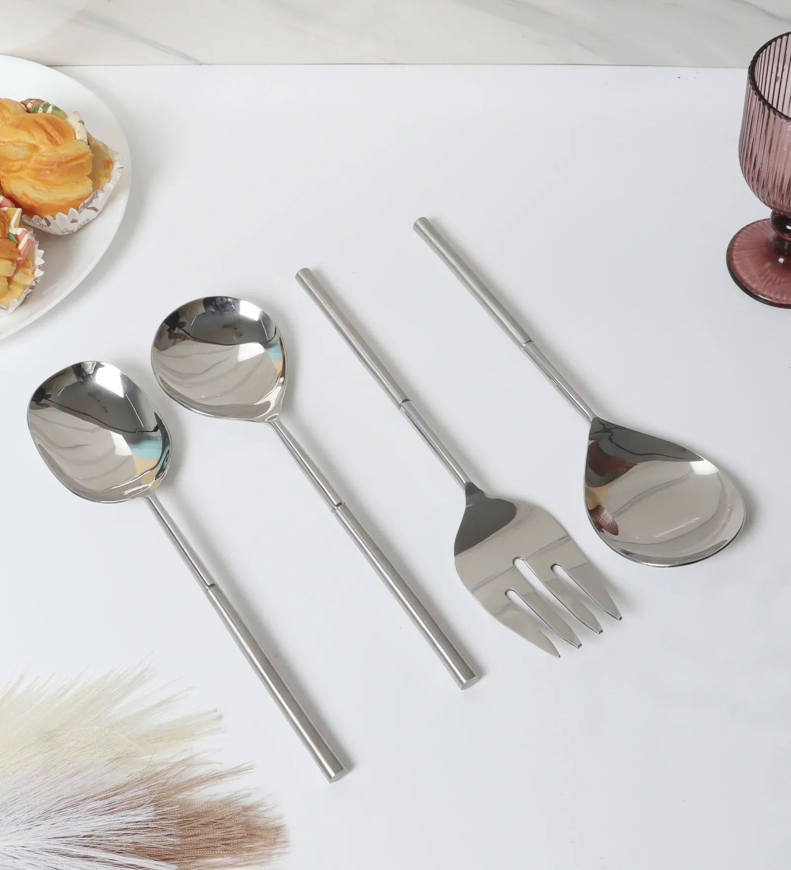 Lark Cutlery Serving Set