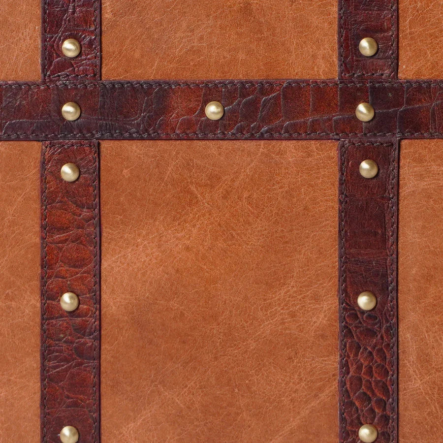 Premium Leather Storage Bin | Luxury Home & Office Storage Organizer Box