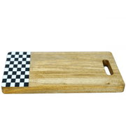 Wooden Chopping Board – Natural Mango Wood Cutting Board and Serving Tray for Vegetables, Fruits, and Cheese Eco-Friendly