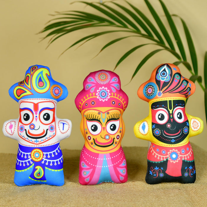 Stitched Cotton Jagannath Trio