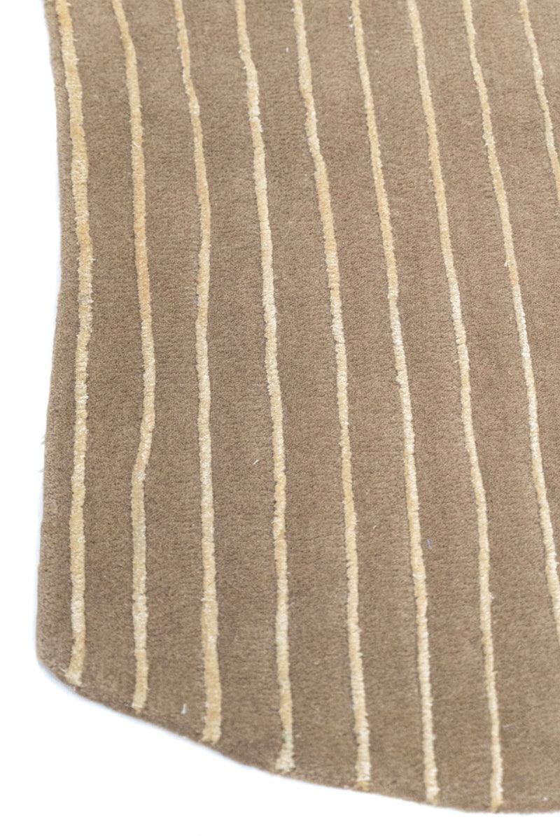 Crinkle Wool Silk Rug - Floor Covering