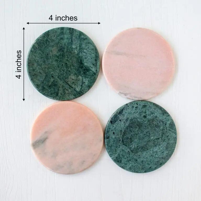 Di- Colored Coasters | Marble