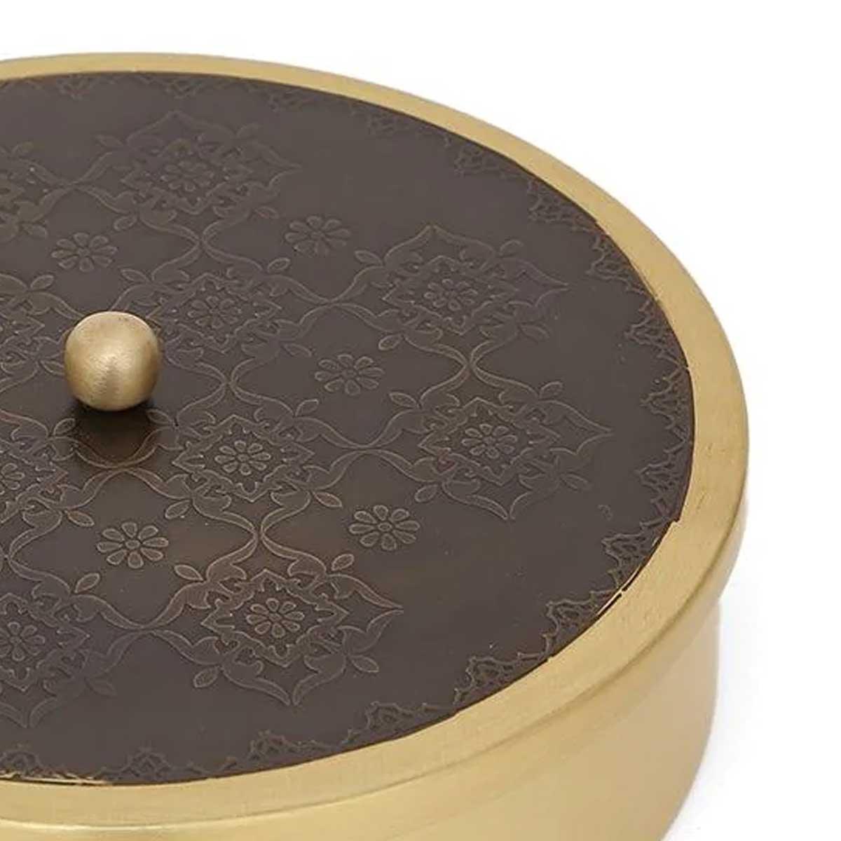 Kanka Masala Box | Brass